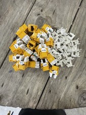 Leviton Extreme Cat6 QuickPort Jacks Yellow Qty:25
