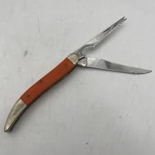 Case XX ORANGE USA Toothpick Fish Knife 1020094F Great Knife