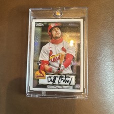 2021 Topps Series 1 Dylan Carlson 1952 Chrome Redux RC Insert #33 - Cardinals