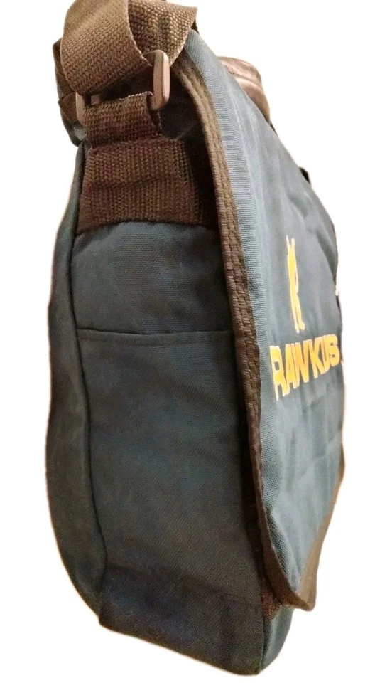 复古 Rawkus 唱片乙烯唱片袋或信使包,海军蓝。Rawkus= Mos Def/Kweli — 第 4/4 张图片