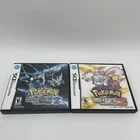 Pokemon Black 2 & White 2 Nintendo DS 100% Complete CIB + Inserts Lot Authentic