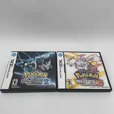 Pokemon Black 2  White 2 Nintendo DS 100 Complete CIB  Inserts Lot Authentic