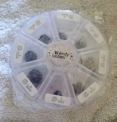 10D 500 Fans Premade Fans Eyelash Extension Loose Volume Lashes - Brown