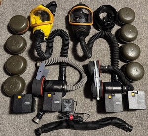 MSA Optimair PAPR Respirator X2 with masks and filters