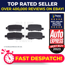 Brake Pads Set fits HONDA PILOT 3.5 Rear 02 to 04 J35A4 Blue Print 06430S3VA00