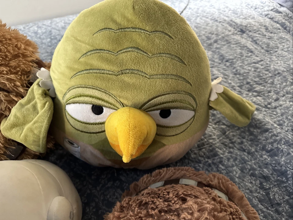 Angry Birds Star Wars Lot 12 Plush Lot Leia Luke Hans Solo Chewbacca Darth Vader - Image 4 of 4