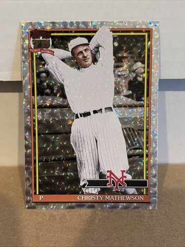 2026 Topps Series 2 Christy Mathewson Crackle Foil (RAW)