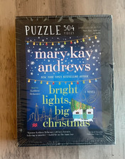 Mary K Andrews-Bright Lights Big Christmas-504 Piece Jigsaw Puzzle-New Sealed