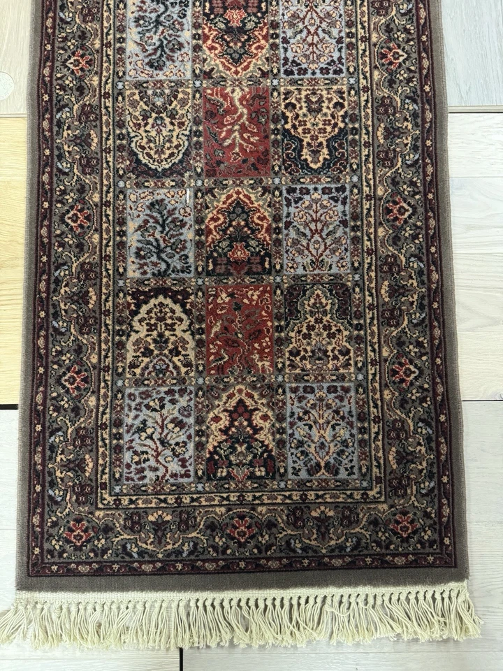 Alfombra antigua Couristan Gem Collection Nian 2'2x9'3 100 % lana:NUEVA:: Foto 4 de 4