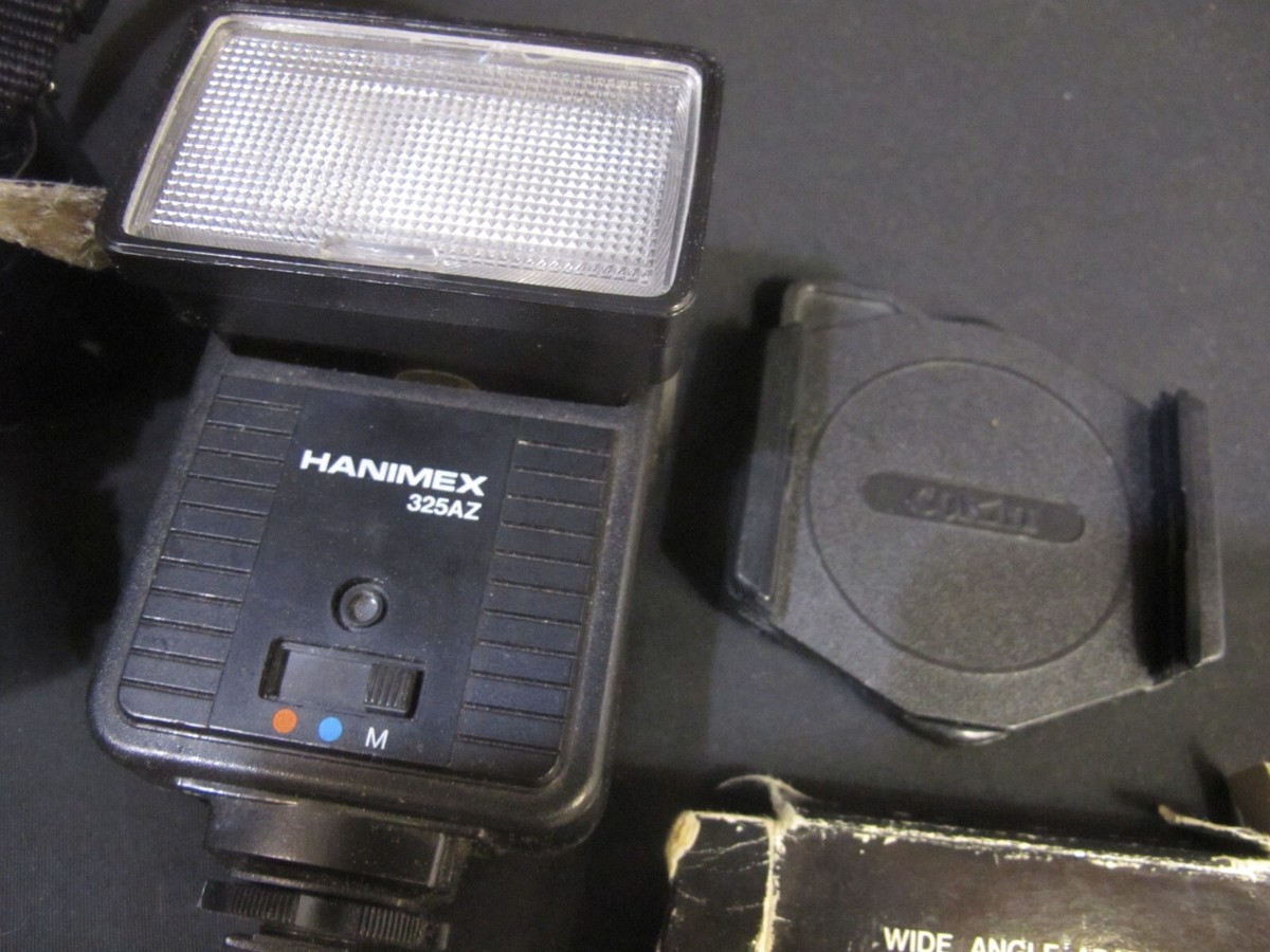 ANCIEN APPAREIL PHOTO argentique Nikon EM + Objectif 50mm, Flash, filtres, étui EUR 120,00 - FR