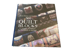 Vtg Rare Better Homes and Gardens 501 QUILT BLOCKS 1994 Patterns 1 Hardcover