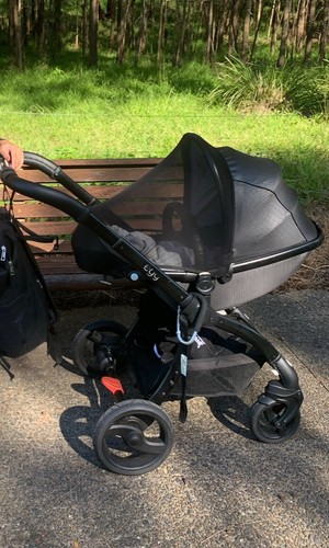 Egg stroller Jurassic black - Picture 6 of 8