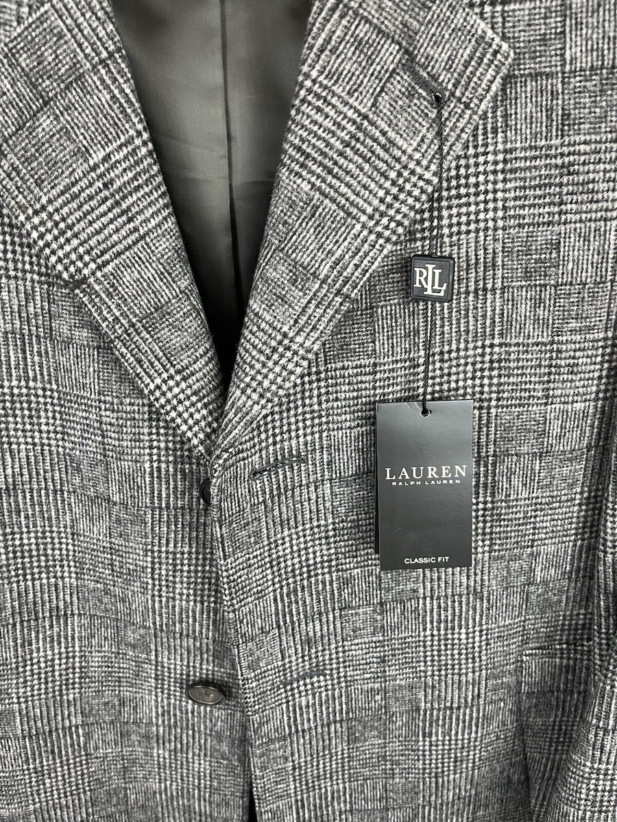 NWT LAUREN RALPH LAUREN Men's Luther Luxury Blend Overcoat NWT LAUREN RALPH LAUREN Men's Luther Luxury Blend Overcoat