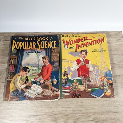THE BOYS BOOK OF Wonder And Invention & Popular Science Edited By Charles Ray 