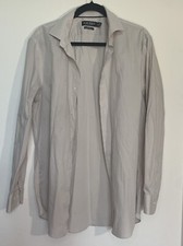 Men  s Long Sleeve Ralph Lauren Button Down Dress Shirt Large