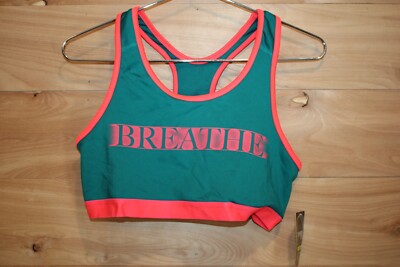Womens Danskin Now Core Performance Fitted Sports Bra Size Large NWT BREATHE