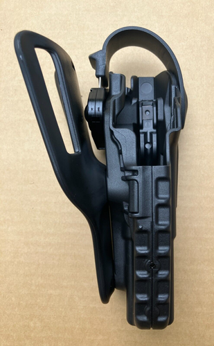 Bianchi Holster For HK VP9 – SLS Rotating Hood, Level III Retention, SafariSeven Material, Duty Belt Mount - View #10