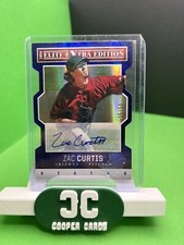 2014 Elite Extra Edition Zac Curtis Diecut Auto 25/50 - Arizona