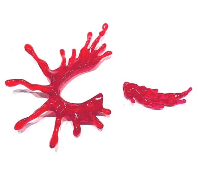 SCALA 1/12 Effetti Del Sangue Per 6" Action Figure-gun Shot X 2 - Foto 4