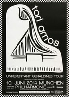 Tori Amos - Unrepentant , MüNchen 2014 | Konzertplakat | Poster