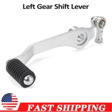 Steel Left Gear Shift Lever Shifter Pedal Silver For YAMAHA FZ6R 2009-2017