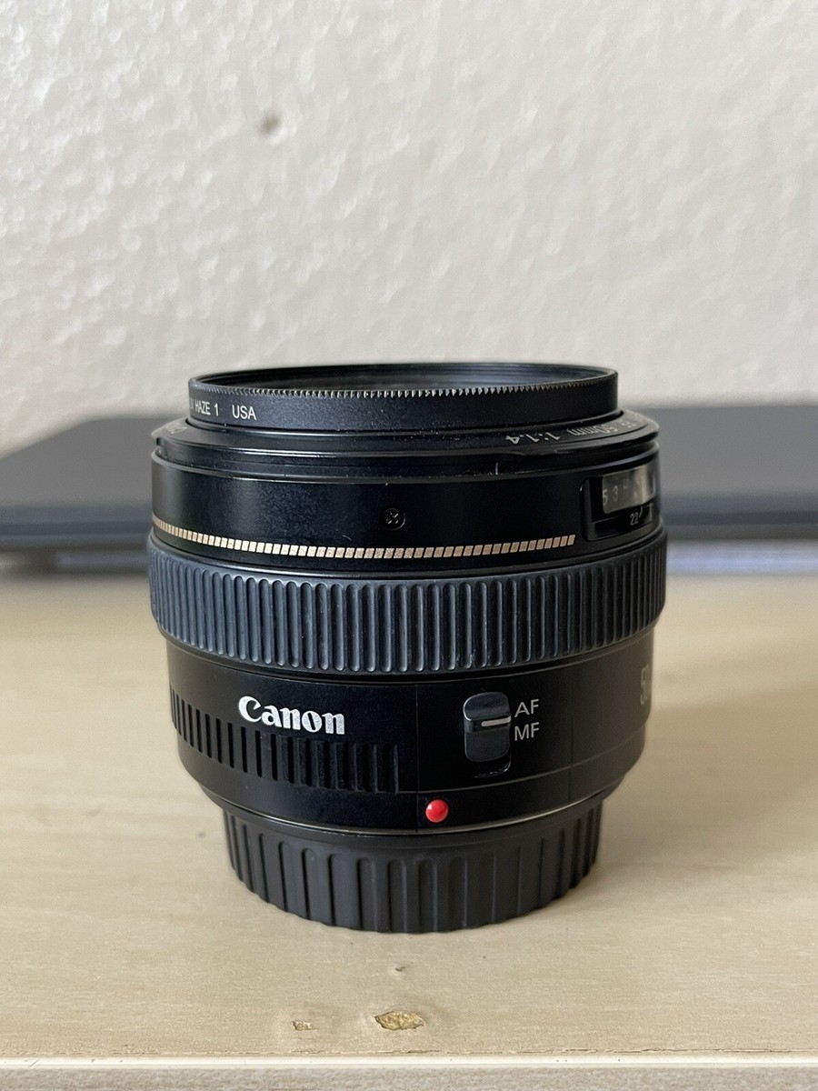 Canon 50mm f/1.4 EF Mount Lens | eBay