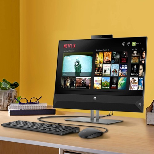 HP 4NN56AA#ABA Pavilion 24" AIO i5-9400T 12GB 512GB SSD Win 10 24-XA0032 Black - Picture 5 of 8