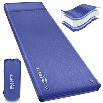 Self Inflating Sleeping Pad For Camping3.1inch Extra Thickness Memory Foam Insul