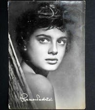 rossana podestà vera fotografia photo cartolina postcard anni50 italian actress