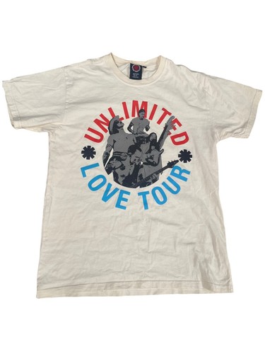 Red Hot Chili Peppers 2023 Unlimited Love World Tour Australia T-Shirt Sz Medium