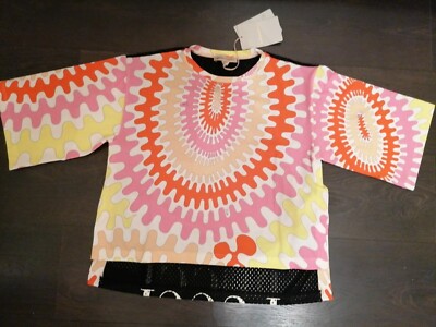 EMILIO PUCCI T-SHIRT GR. 12/Ca. Dt.Gr.34 NEU! Hoher NP! 