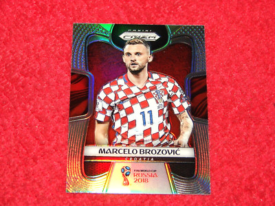 MARCELO BROZOVIC CROATIA 2018 PANINI PRIZM WORLD CUP SILVER PRIZMS