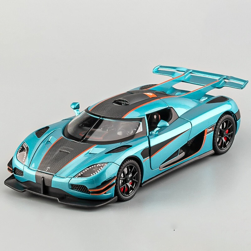 1:24 Scale Diecast Model Toy Car for Koenigsegg One Super Car