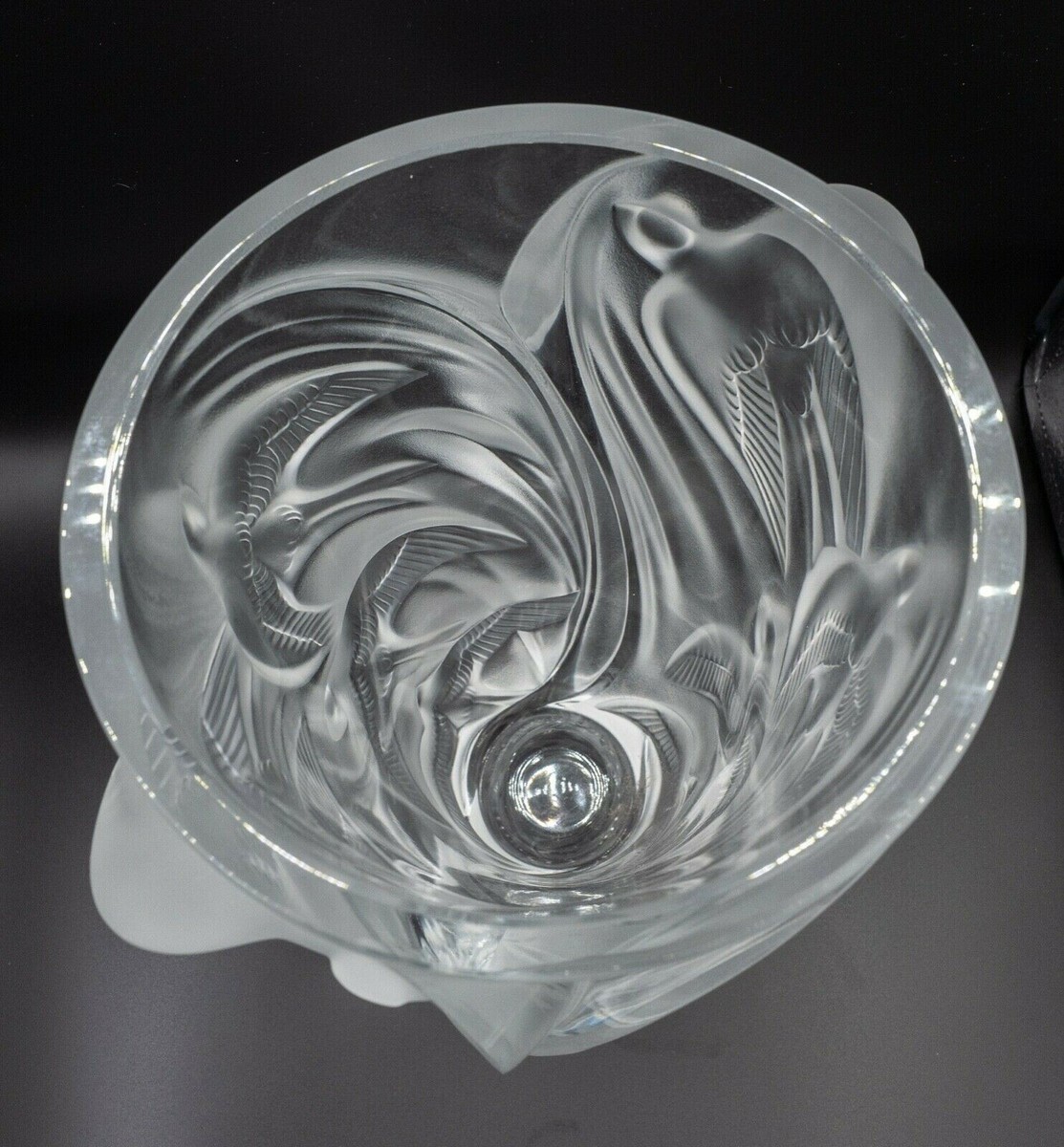 希少品 ラリック クリスタル Lalique French Art Glass Frosted