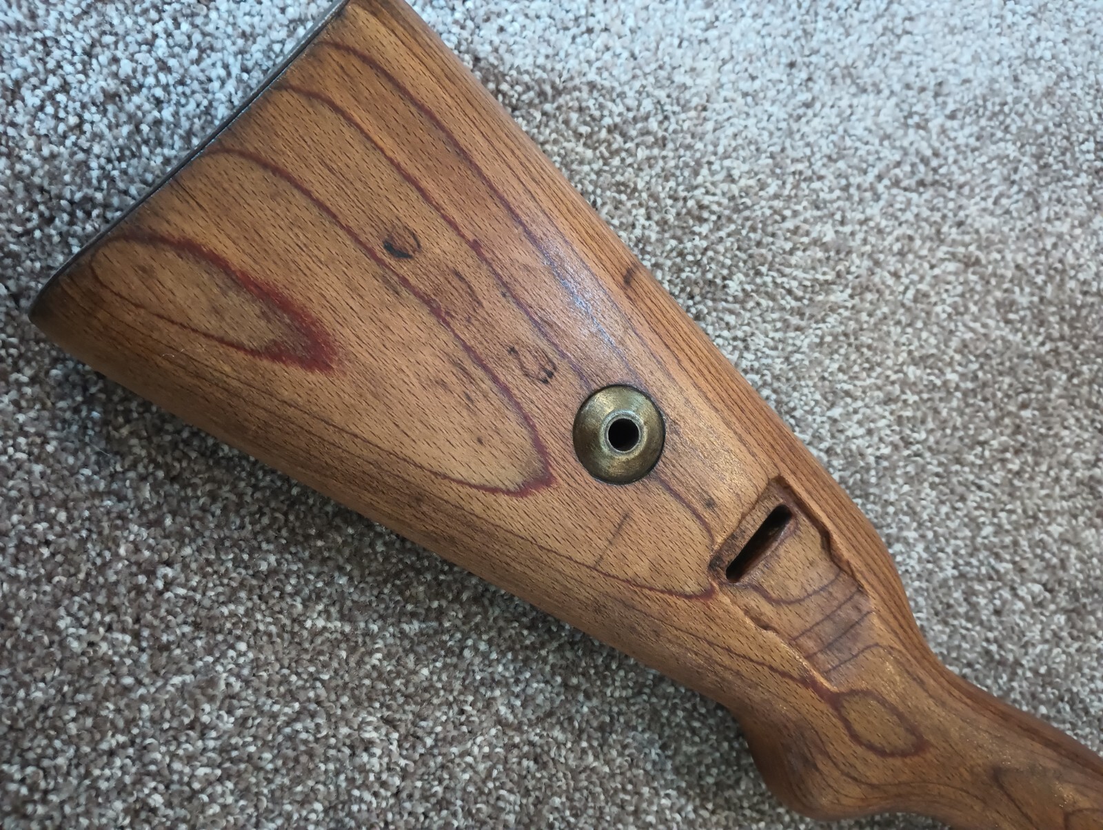 WWII German K98 Mauser Stock Mid / Late war cupped buttplate 98k 40A