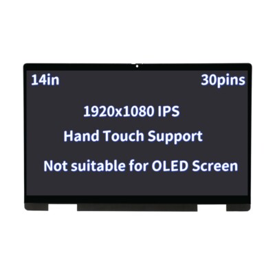 Écran Tactile LCD 14 Pouces Pour HP Pavilion X360 14-ek0000/ek1000 - Résolution Full HD - Neuf