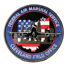 FEDERAL AIR MARSHAL CLEVELAND FIELD OFFICE OHIO PATCH (PD11) FULL COLOR