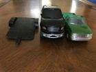 John Deere Ertl Pick Up Trucks (2) + Trailer — photo 4