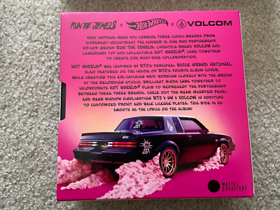 レッドラインクラブ　ジュエルズ X ボルコム ' ビュイック・リーガル GNX Hot Wheels x Run The Jewels x Volcom '87 Buick Regal GNX