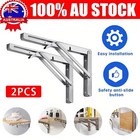 <!--F#f_0-->2x Stainless Steel Folding Table Bracket 8-20