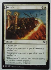 Fortify *Common* Magic MtG x1 Mystery Booster