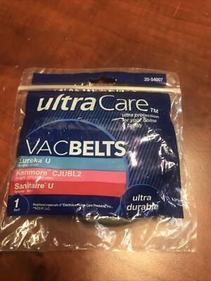 1x UltraCare Vacuum Belt For Kenmore Eureka Sanitaire Replacement Ultra Durable