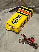Accel Contact Point Set 110219 6 Cylinder Ford Distributor USA NOS New Old Stock