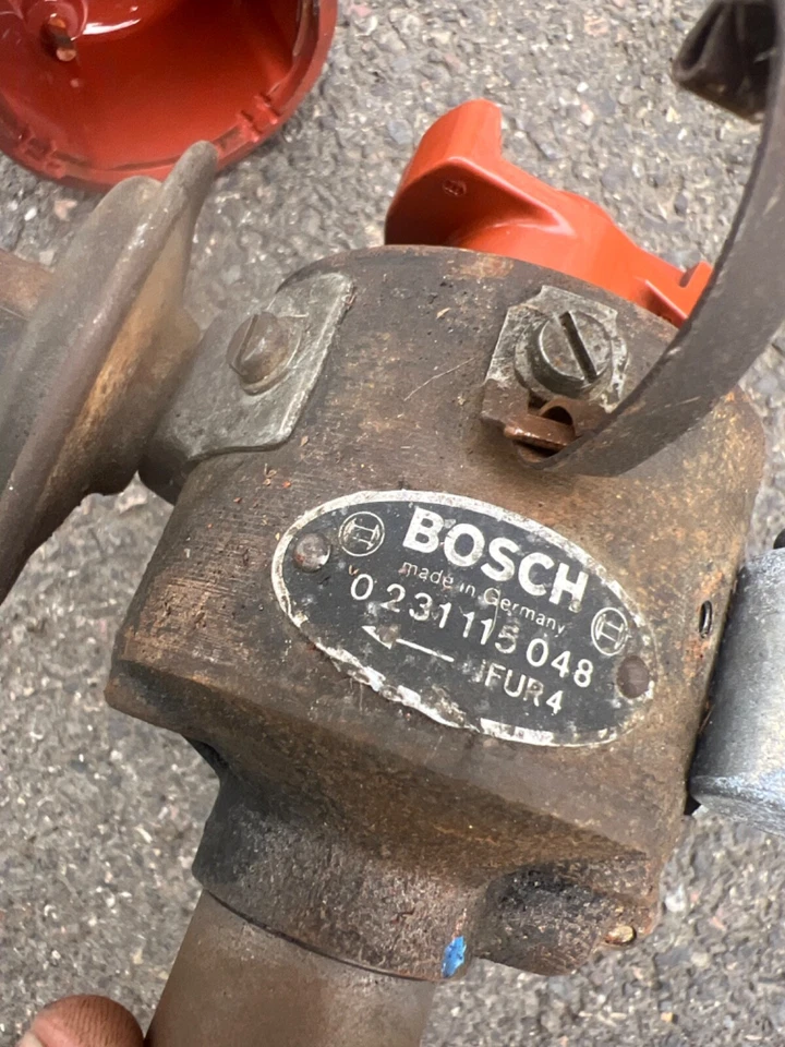 Distribuidor Bosch OEM 0231115048 BMW 1600 1800 2002 cables avanzados de vacío puntos Foto 4 de 4