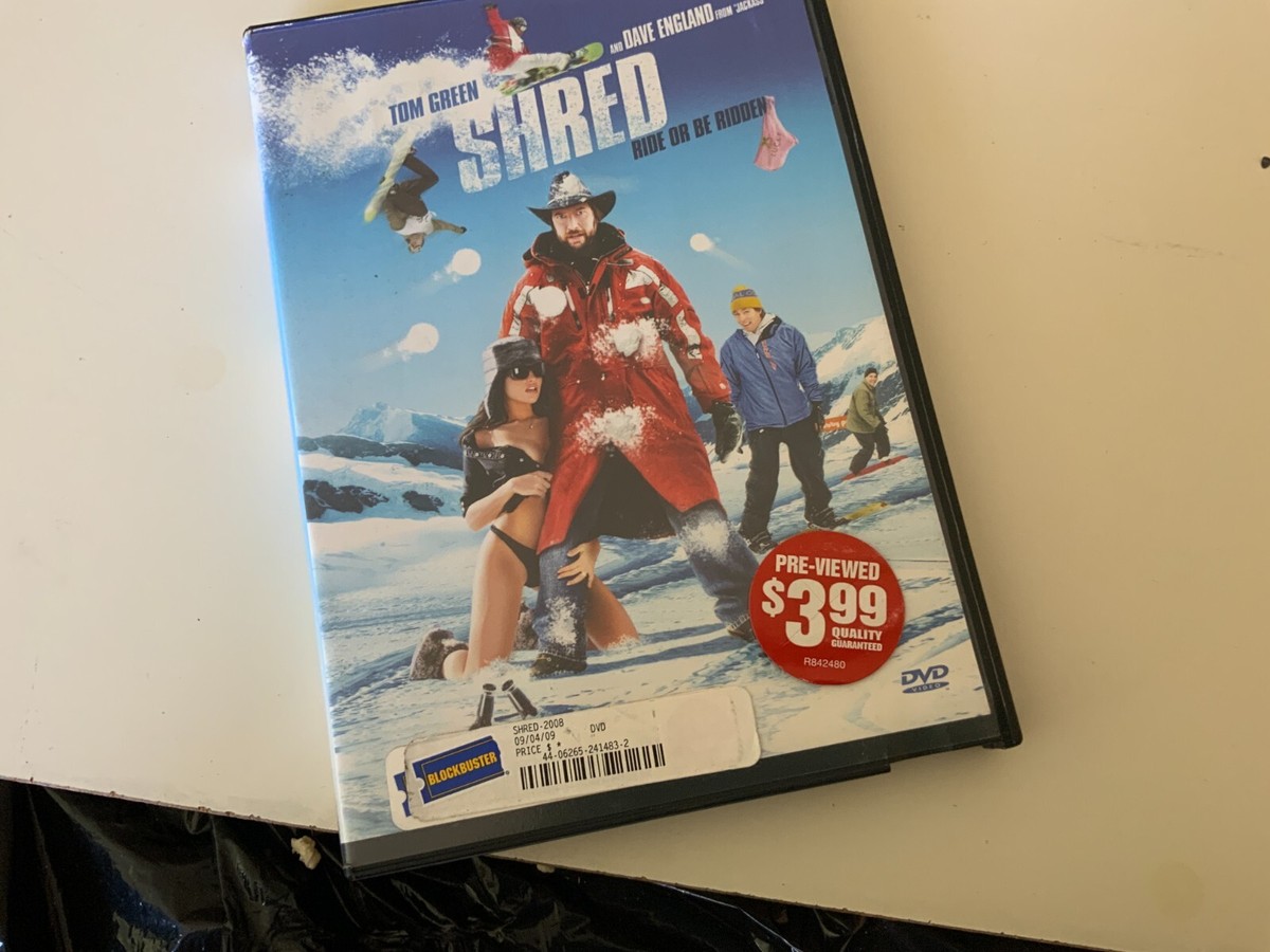 Shred (DVD, 2008) Starring Tom Green and Dave England - Ride or Be