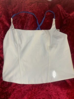 Move On Tank White Combo Sz M NEW WITH TAGS