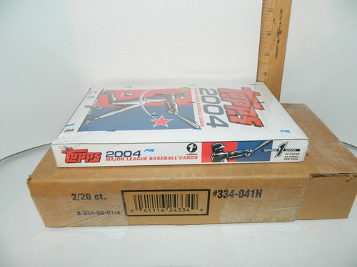 2004 Topps 1st edition Baseball Series 1 one MLB Sealed Hobby box Yadier Molina - Picture 5 of 9