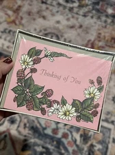 Stylecraft Of Baltimore Maryland 21230 Made In U.S.A Thinking Of You Cards NEW