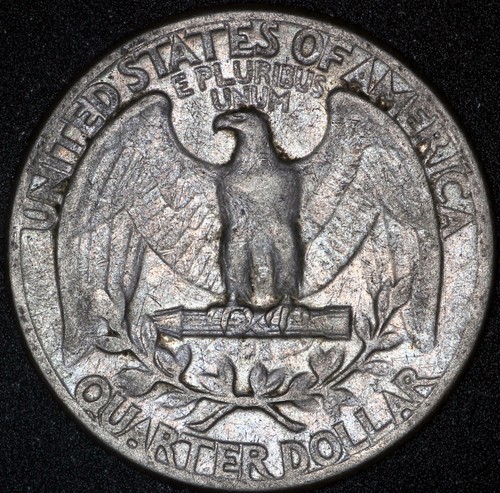 1937 Washington Quarter AU+ - Picture 6 of 6