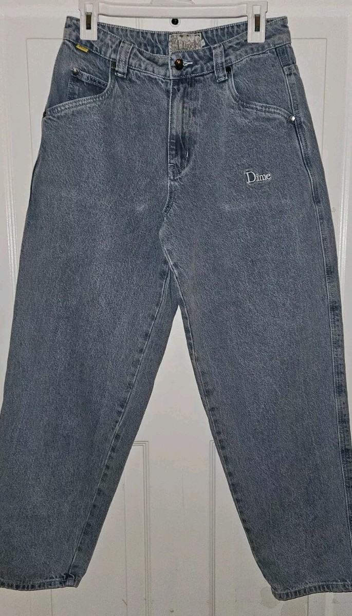 Dime Classic Denim Navy Blue Jeans - Size S 28 X 28.5 | eBay